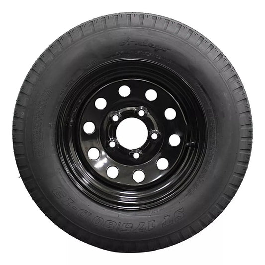 (Set of 4) Antego Tire & Wheel ST175/80D13 Trailer Tires and Rims – Boat, Utility, Cargo, Trailer Tire and Wheel Assemblies | A130454500096206ST17580D13-B4