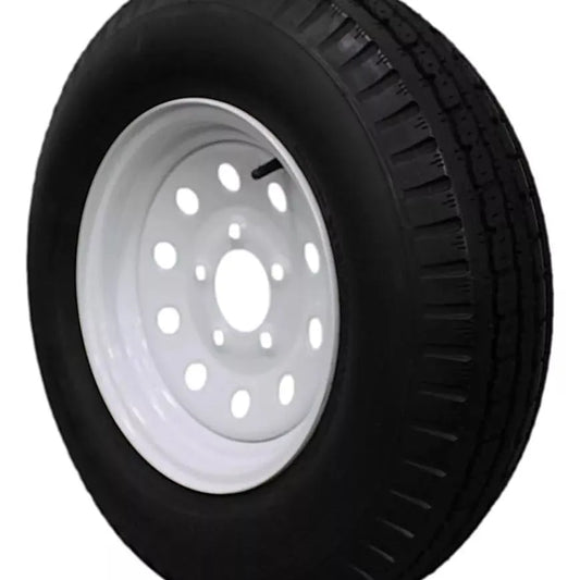(Single Assembly) Antego Tire and Wheel Heavy-Duty 185/80D13 Highway Terrain – 8-Ply-Ply, 13.0-Inch Wheel, Designed for Secure & Stable Towing | A130454500116206ST18580D13