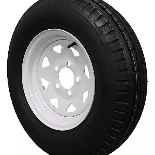 (Set of 2) Antego Tire and Wheel 185/80D13 Trailer Tire – Reinforced 8-Ply-Ply Design, 13.0-Inch Rim – Built for Long-Distance Hauling & Stability | A130454510116206ST18580D13-B2