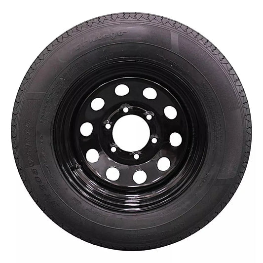 (Set of 2) Antego Tire and Wheel Heavy-Duty 205/75R15 Highway Terrain – 8-Ply-Ply, 15.0-Inch Wheel, Designed for Secure & Stable Towing | A15604520096108ST20575R15-B2