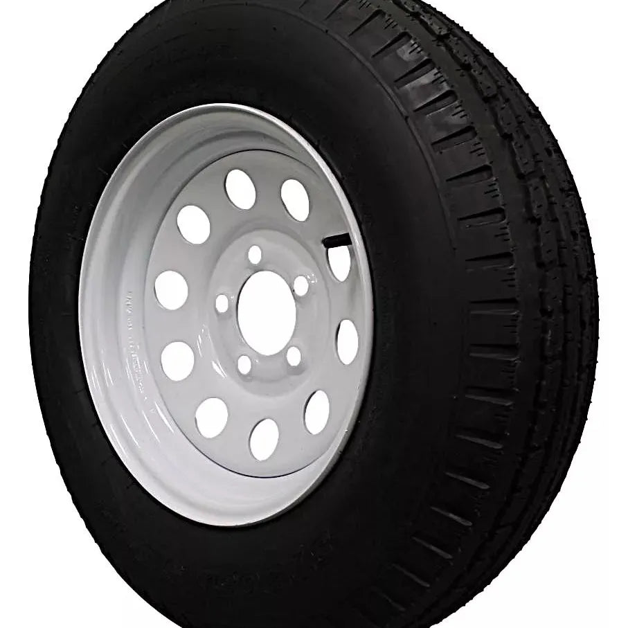 (Set of 2) Antego Tire and Wheel Heavy-Duty 205/75D14 Highway Terrain – 6-Ply-Ply, 14.0-Inch Wheel, Designed for Secure & Stable Towing | A140554010116206ST20575D14-B2