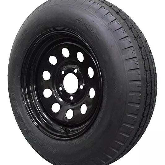 (Set of 2) Antego Tire and Wheel Heavy-Duty 205/75D15 Highway Terrain – 6-Ply-Ply, 15.0-Inch Wheel, Designed for Secure & Stable Towing | A15604510096206ST20575D15-B2