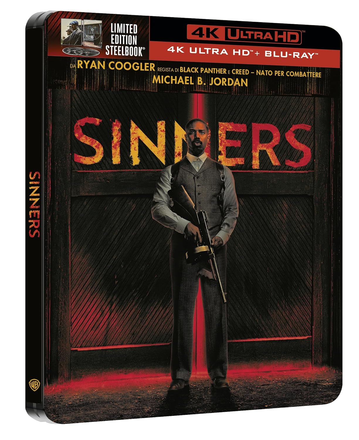Sinners - Limited Edition Steelbook [4K Ultra HD + Blu-ray] (Italian Import)