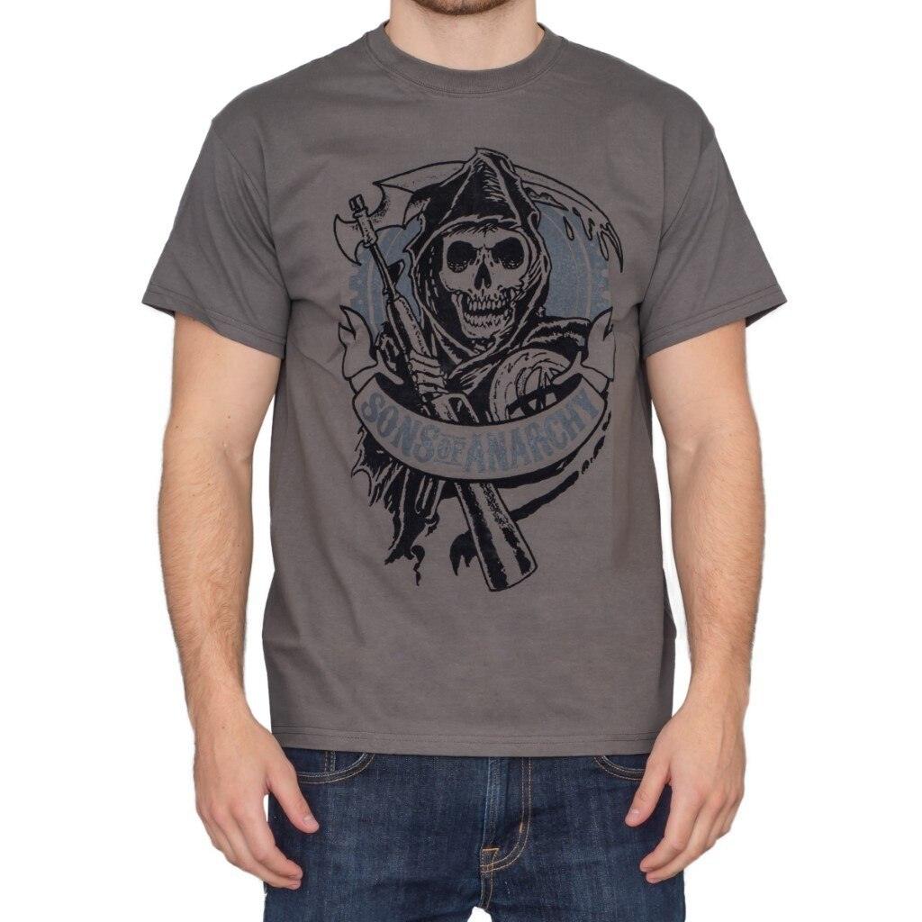SOA Velvet Flocked Gear Logo T-Shirt
