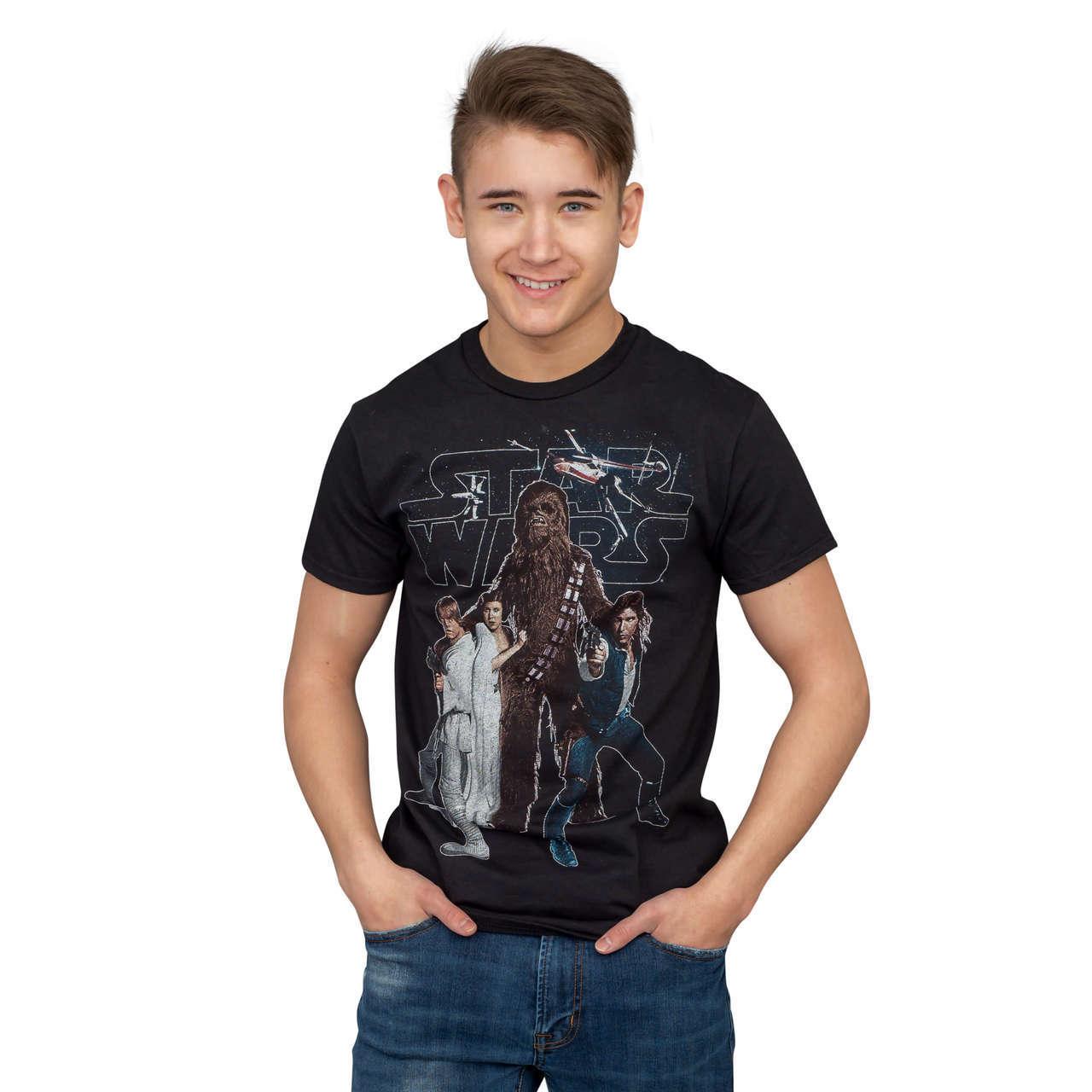 Star Wars Chewie and The Gang T-shirt