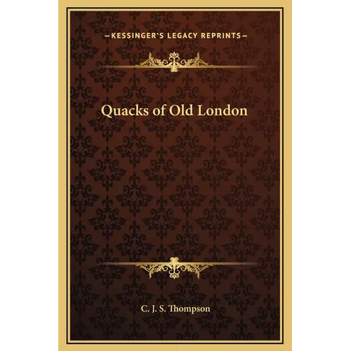 Quacks of Old London
