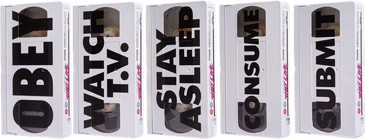 Vice Press: They Live VHS (We Sleep White Tape Slip Case Edition) Limited Edition /500