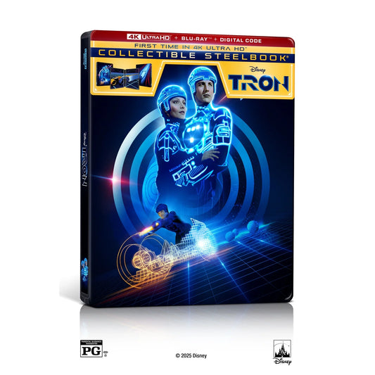Tron - Limited Edition Steelbook (4K UHD + Blu-ray + Digital)