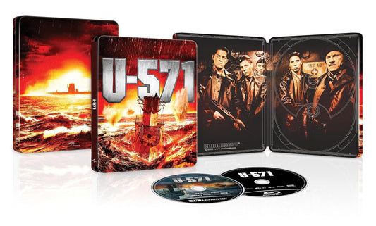 U-571 - Limited Edition Steelbook (4K Ultra HD + Blu-ray + Digital)