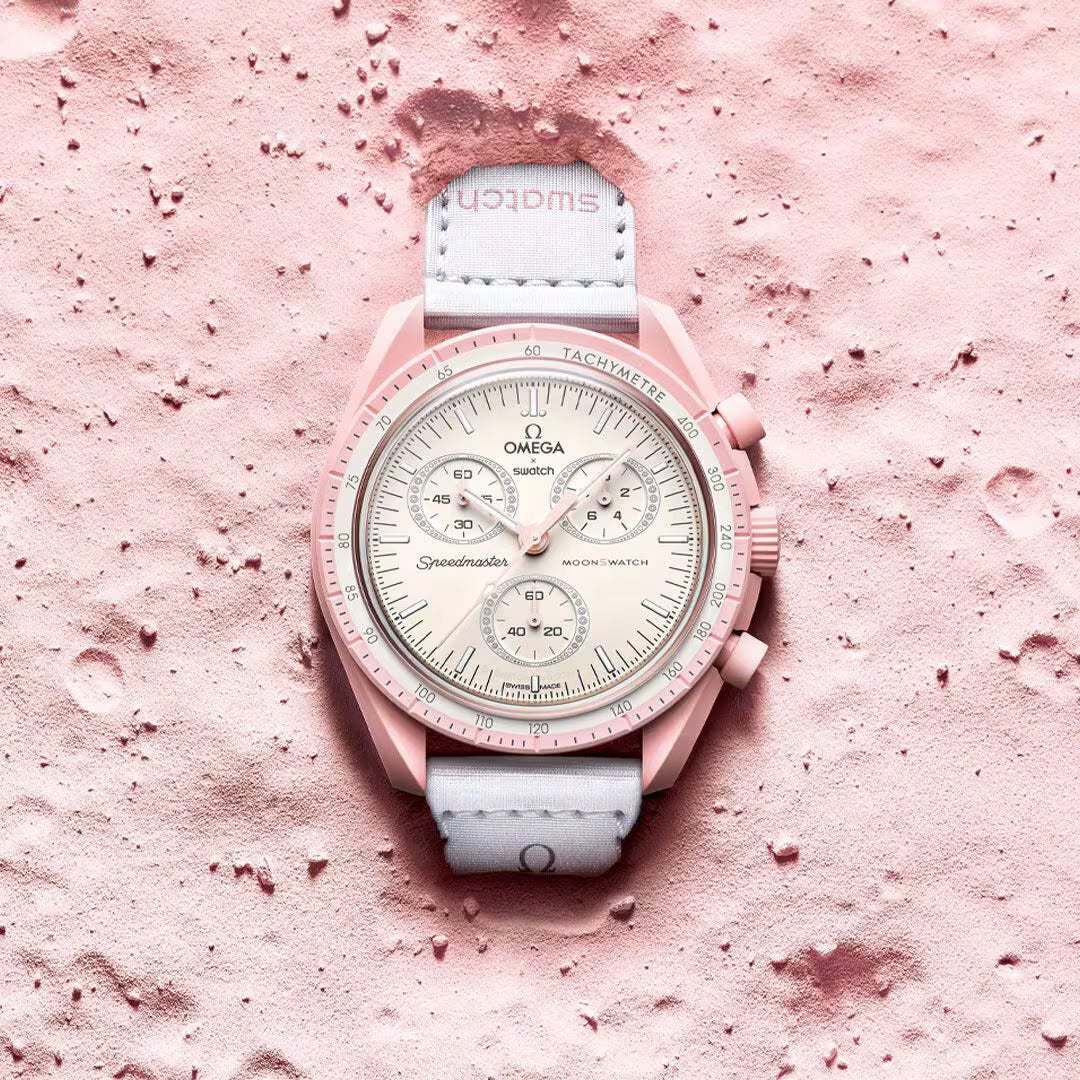 Omega x Swatch Bioceramic MoonSwatch Collection – All Colors Available – Mission to the Moon, Mars, Jupiter, Saturn, Venus, Mercury, Earth, Uranus, Neptune, Pluto & Sun