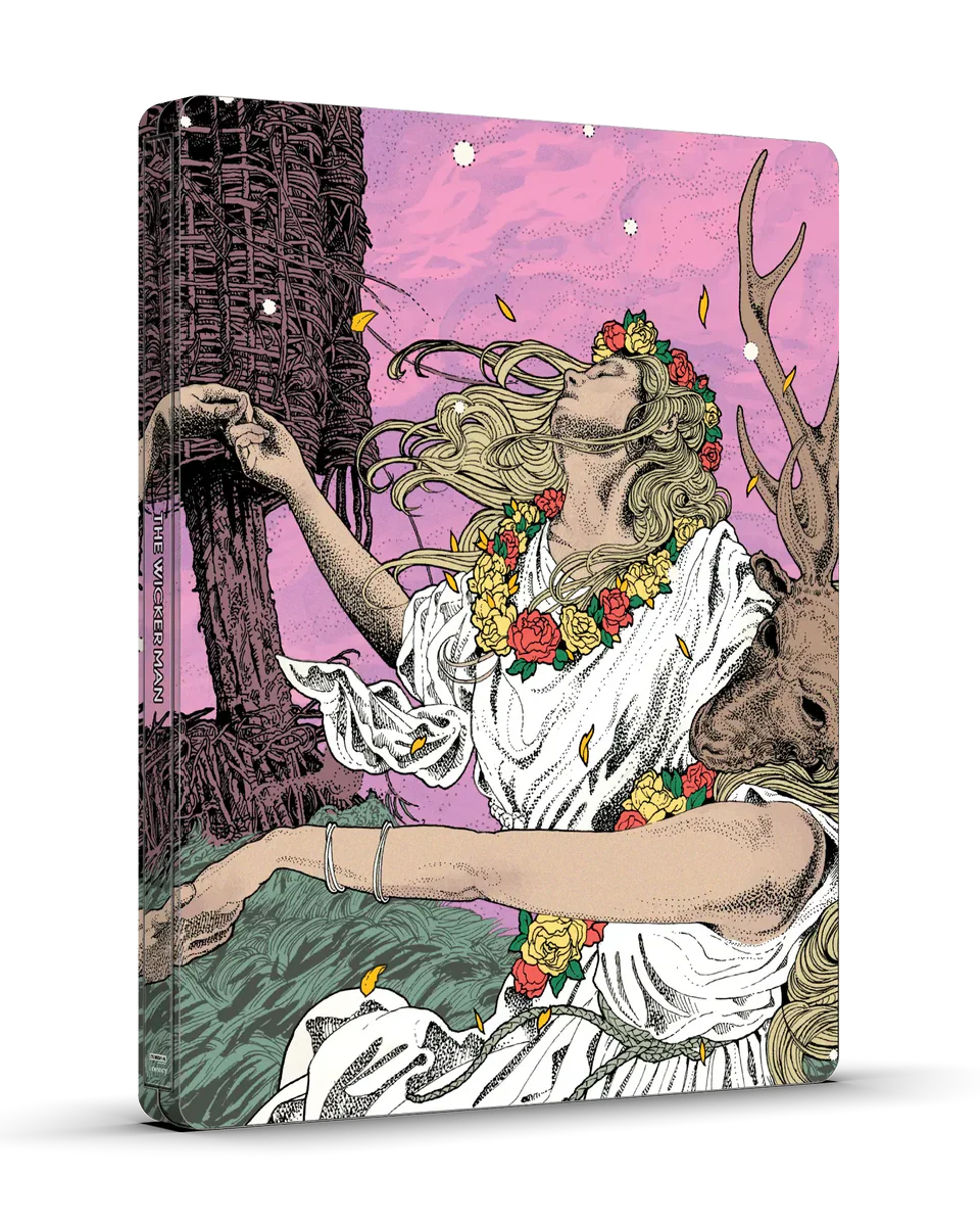 The Wicker Man - 50th Anniversary Limited Edition Steelbook (4K UHD + Blu-ray + Digital)