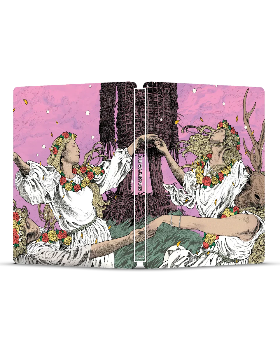 The Wicker Man - 50th Anniversary Limited Edition Steelbook (4K UHD + Blu-ray + Digital)