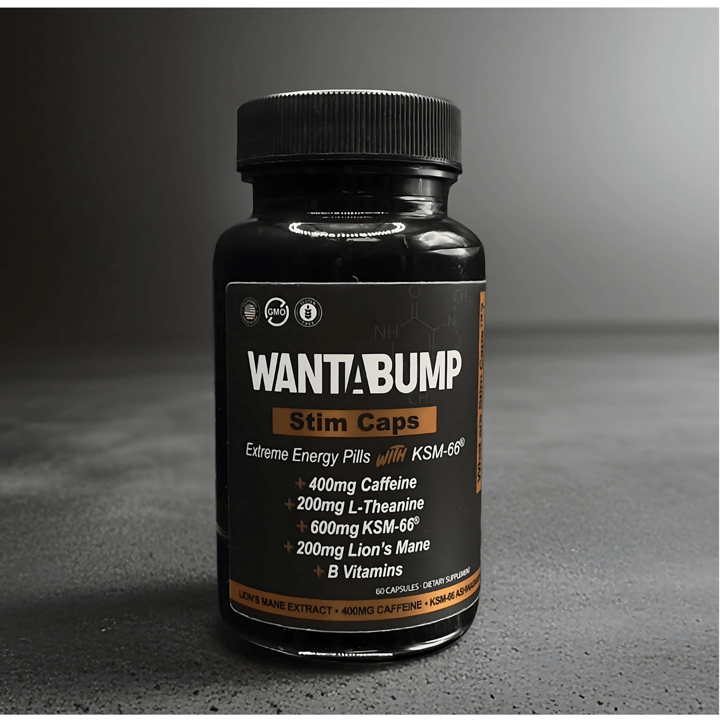 Want A Bump® Stim Caps - Extreme Caffeine Pills