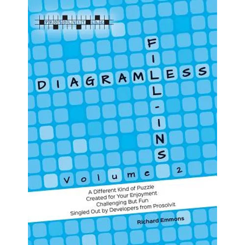 Diagramless Fill-Ins: Volume 2
