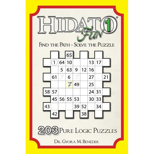Hidato fun 1: 203 Pure Logic Puzzles
