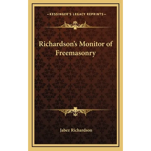 Richardson's Monitor of Freemasonry