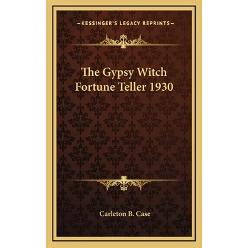 The Gypsy Witch Fortune Teller 1930