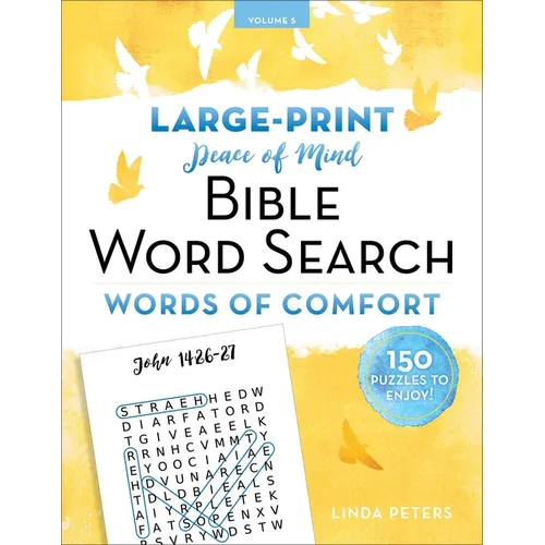 Peace of Mind Bible Word Search: Words of Comfort